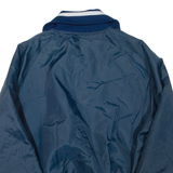 HOLLOWAY Mens Bomber Jacket Blue Nylon USA XL
