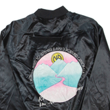 PLA-JAC Mens Bomber Jacket Black USA S