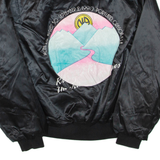 PLA-JAC Mens Bomber Jacket Black USA S