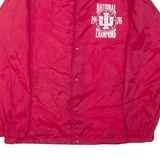 VOS SPORTS Mens Jacket Red Nylon S