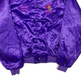 PRO-FIT Indiana Mens Bomber Jacket Purple Nylon USA XL
