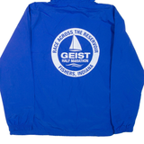 CHARLES RIVER APPAREL Mens Anorak Jacket Blue USA Hooded XL