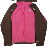 THE NORTH FACE Womens Jacket Pink Hooded Colourblock S
