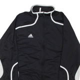 ADIDAS Mens Track Jacket Black L