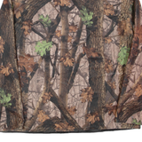 Mens Jacket Brown Camouflage XL