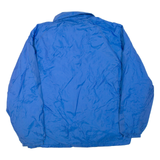 THE WARM UP Mens Jacket Blue Nylon XL