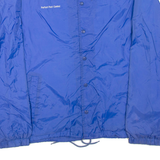 BIG MAC Mens Shell Jacket Blue Nylon L