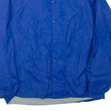 PLA-JAC Mens Shell Jacket Blue Nylon L