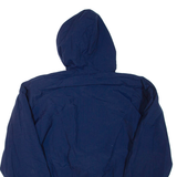 LEGENDS Mens Pullover Jacket Blue Nylon USA Hooded M