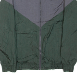 DUCKSTER Mens Track Jacket Green Nylon M