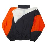 UNIQUE SALES Marshfield Volleyball Mens Shell Jacket Orange Nylon Colourblock L