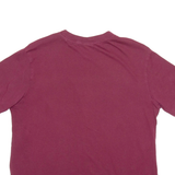 NIKE Mens T-Shirt Maroon XS