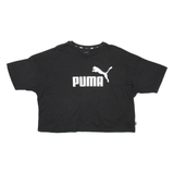 PUMA Crop Womens T-Shirt Black L