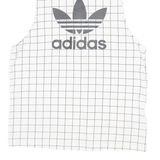ADIDAS Womens Vest White Sleeveless UK 4