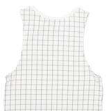 ADIDAS Womens Vest White Sleeveless UK 4