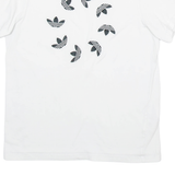ADIDAS Womens T-Shirt White UK 8