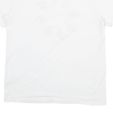 ADIDAS Womens T-Shirt White UK 8