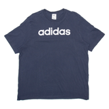 ADIDAS Mens T-Shirt Blue L
