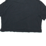NIKE Crop Womens T-Shirt Black S