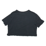 NIKE Crop Womens T-Shirt Black S