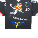 OCHSNER HOCKEY Mens Jersey Black Long Sleeve USA V-Neck S