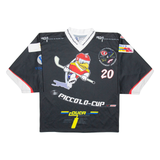 OCHSNER HOCKEY Mens Jersey Black Long Sleeve USA V-Neck S