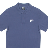 NIKE Mens Polo Shirt Blue XS