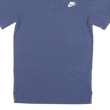NIKE Mens Polo Shirt Blue XS