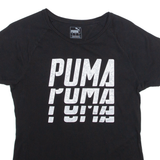 PUMA Womens T-Shirt Black M