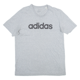 ADIDAS Mens T-Shirt Grey L