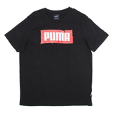 PUMA Mens T-Shirt Black L