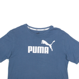 PUMA Womens T-Shirt Blue UK 10
