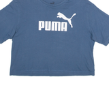 PUMA Womens T-Shirt Blue UK 10
