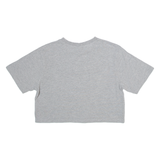 ELLESSE Cropped Womens T-Shirt Grey UK 8