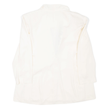 Womens Blazer Coat Cream L