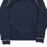 PENGUIN 1/4 Zip Mens Pullover Jacket Blue L