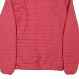 TIMBERLAND Mens Puffer Jacket Red Nylon S