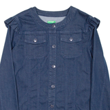 BENETTON Womens Denim Jacket Blue S