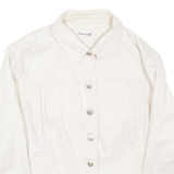 CACHAREL Womens Denim Jacket White S