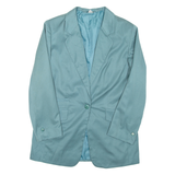 Womens Blazer Coat Blue L