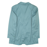 Womens Blazer Coat Blue L