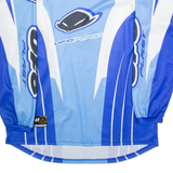 Ufo Blast Mens Jersey Blue Long Sleeve V-Neck 2XL