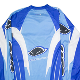 Ufo Blast Mens Jersey Blue Long Sleeve V-Neck 2XL