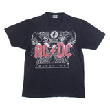 Acdc Mens Band T-Shirt Black M