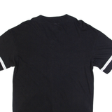 REEBOK Baseball Mens Jersey Black USA Button Neck S