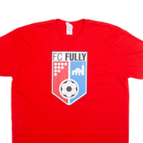 Fc Fully Mens T-Shirt Red XL