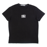 CALVIN KLEIN JEANS Mens T-Shirt Black L