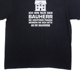 Bauherr Mens T-Shirt Black XL