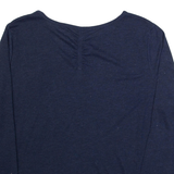JACK WOLFSKIN Mens T-Shirt Blue Long Sleeve M