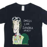Smells Like Sandra Spirit Mens T-Shirt Black S